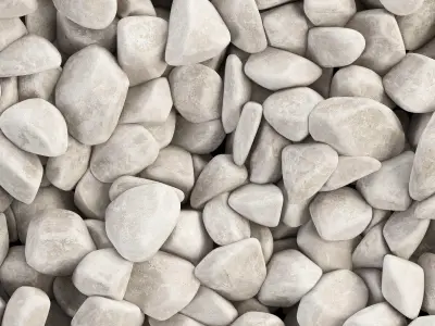 Gravel Low decorative n4 3D model