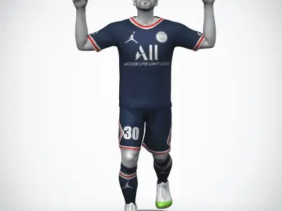 Messi 3D Printable 4 3D print model