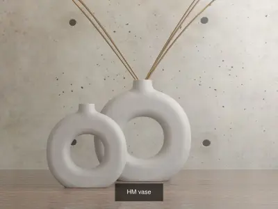 HM Home Tableware Decoration Set 1 3D Model Collection