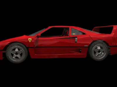 Ferrari F40 3D model
