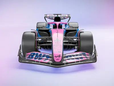 F1 Alpine A525 2025 3D model