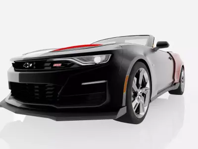 Chevrolet Camaro SS Convertible 2017  3D model