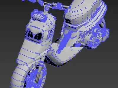 mbk booster spirit rx SPITRO 3D print model