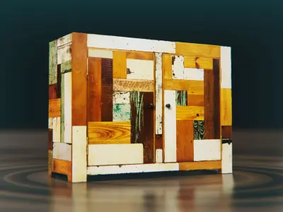 Patchwork Furniture 3D model