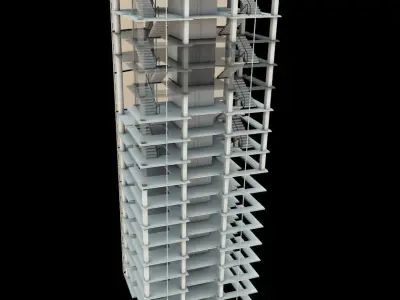 Building tall Free 3D model