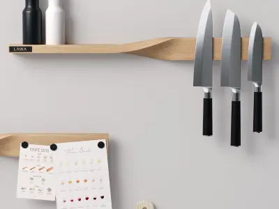 Decor Kitchen Utensils Set 91 3D model