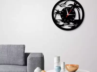 Decorative Wall Clock C3 3D print model