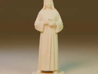 marble statue 3D model