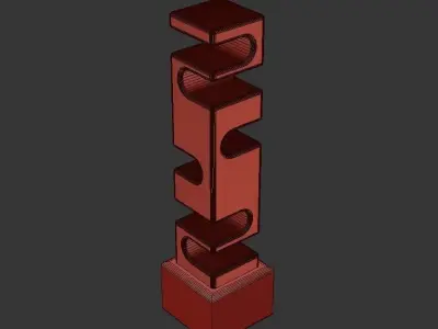 Decorative Sculpture - by Cesare Arduini 3D model