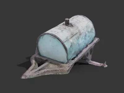 Copper Depot  Low-poly 3D model