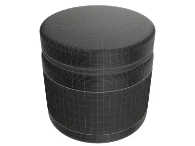 Sport Nutrition Container 02 mockup 3D model