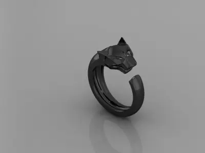 Tiger Ring 3D print model buy