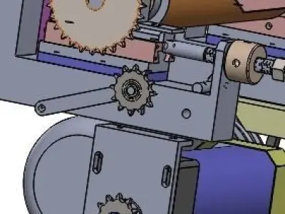 Grinding and polishing machine 3D model