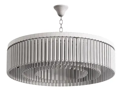 Diameter 80cm New design Modern black luxury with clear 3D model