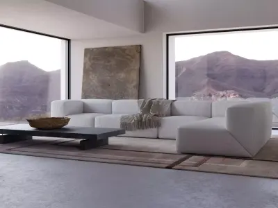 Virtual Location 009 - Cinema 4D Corona scene 3D model