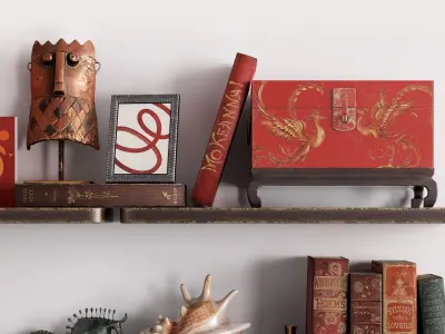 Decorative set 3D model 38
