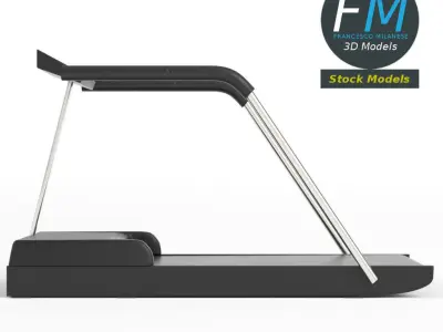 Gym equipment - Treadmill tapis-roulant 3D model