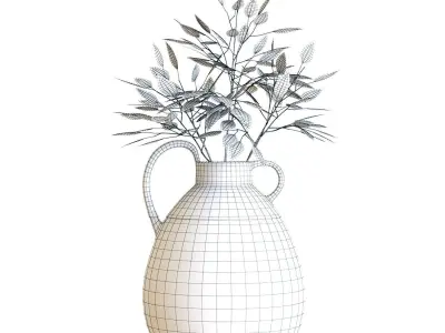 Crate and Barrel Ashland Vase 3D model