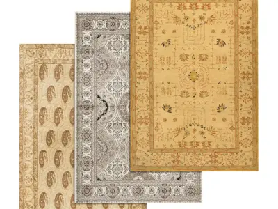 Rug Set 2257 3D model