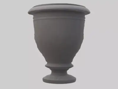 Outdoor vase model 3D model