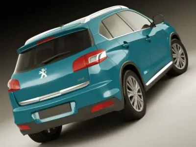 Peugeot 4008 3D model