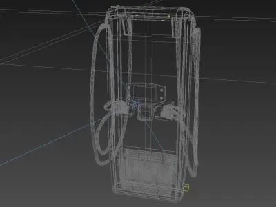 Tritium RTM DC Charger 75kW 3D model