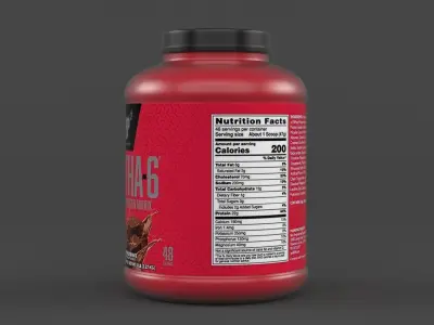 Protein Powder 3D model