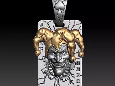 JOKER PENDANT 3D print model