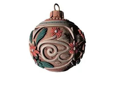 Christmas Special Decorative Ball Model 3D print model