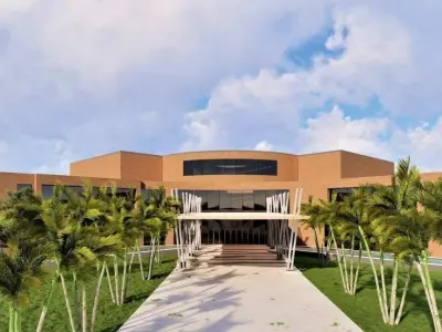 CULTURAL CENTER AND THEATER 3D model