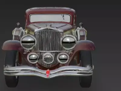 Antique Car 3d Model almost in all format 3D model