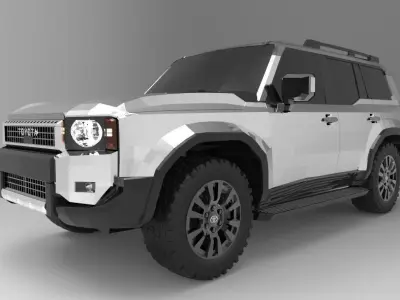 Toyota Land Cruiser 250 Prado  2024 3D model