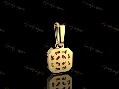 Gold N1093 3D print model