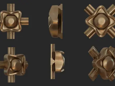 Modular Ornament Grids  3D print model