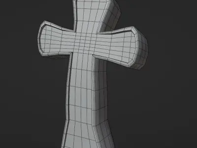 Cross Free 3D model purchase