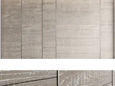 Decorative wall panels set 31 3D model