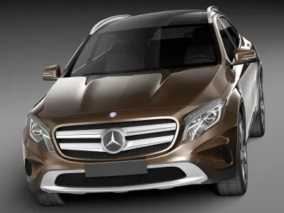 Mercedes-Benz GLA 2014 3D model
