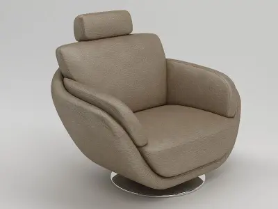 Modern Armchair 3D Model 3D model
