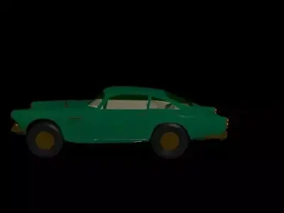 old car Free 3D model