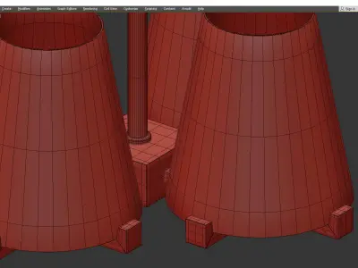ANKE LUXURY CHANDELIER 2 Low-poly 3D model purchase