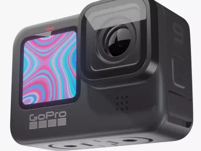 GoPro Hero Nine Black  3D model