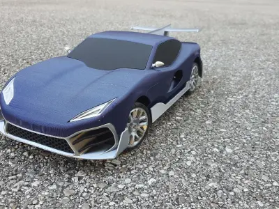 Sport car body  3D print model