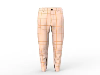 Sporty Fashionable Pant Design 3D model