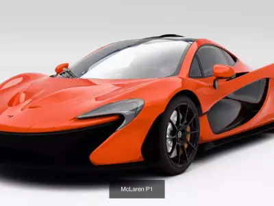 McLaren Car Collection 3D Model Pack