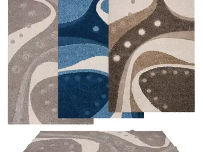 Rugs No 79 Low-poly 3D model