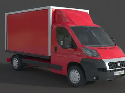 Ducato Double cabin case 3D model