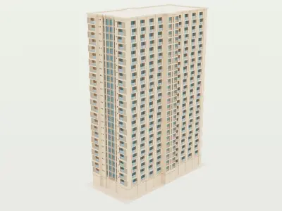 Hotel model2 3D model