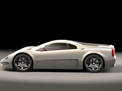 Volkswagen W12 3D model