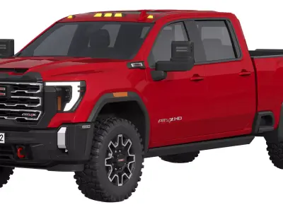 GMC Sierra HD AT4X 2025 3D model