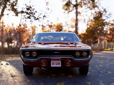 1971 Plymouth Satellite Sebring High Poly 3D model